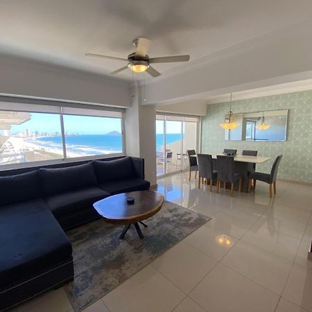 A Pie De Playa Con Alberca Jacuzzi Vista Al Mar Lägenhet Mazatlán Exteriör bild